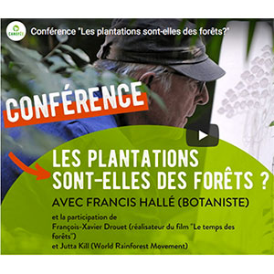 Conférence avec Francis Hallé